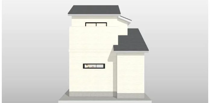 3階建ての外観イメージ